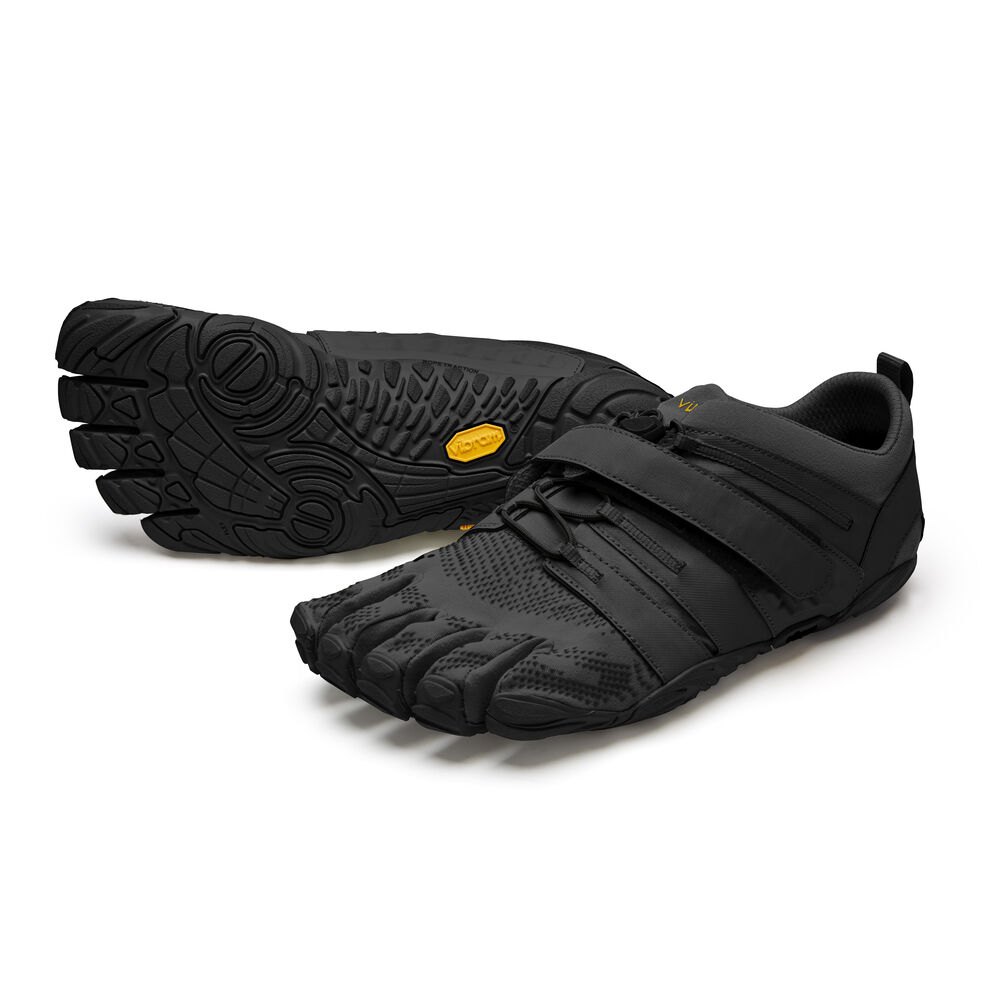 Vibram Five Fingers Mens V-Train 2.0 - Hiking Shoes Black - PMK872146